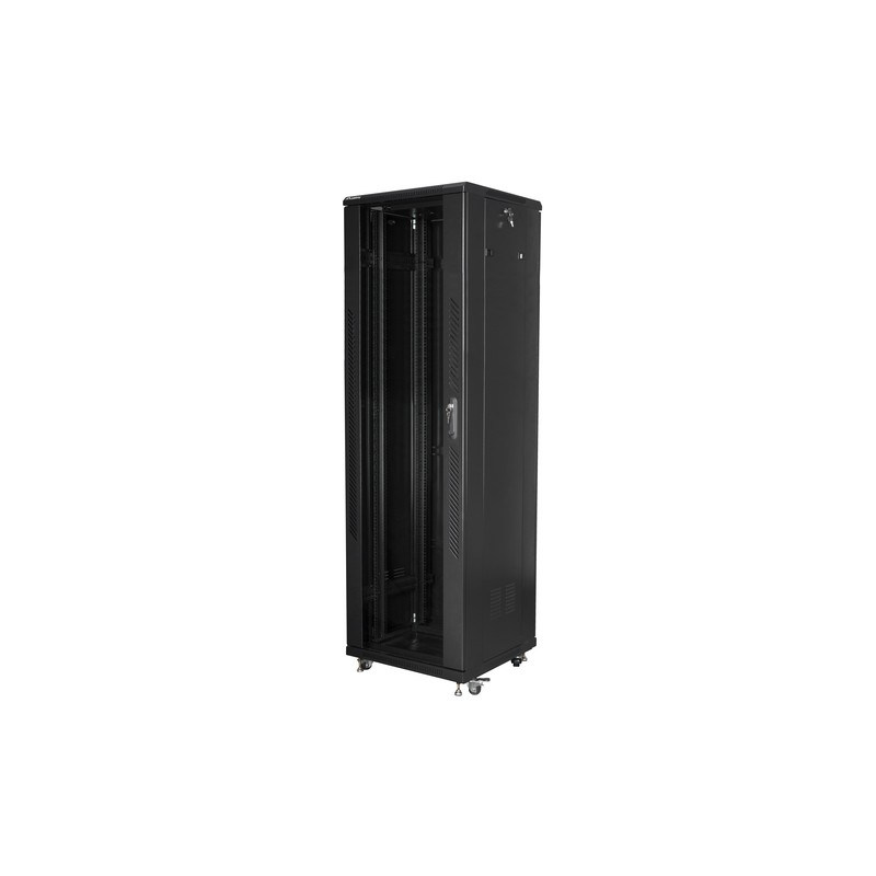 ARMARIO LANBERG RACK 19" 42U 600X600 FLAT PACK BLACK NEGRO