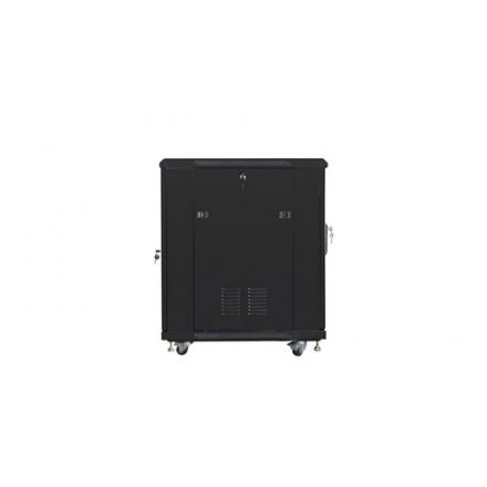 ARMARIO RACK LANBERG 19? 15U 600X800 FLAT PACK NEGRO PUERTA MALLA