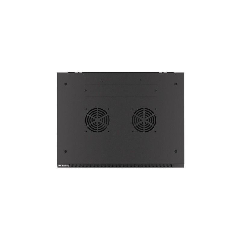 ARMARIO LANBERG MURAL RACK 19" 6U/600X450 FLAT PACK AUTOENSAM NEGRO PTA METALICA