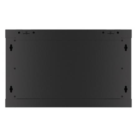 ARMARIO LANBERG MURAL RACK 19" 6U/600X450 FLAT PACK AUTOENSAM NEGRO PTA METALICA