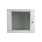 ARMARIO LANBERG MURAL 9U 600X600 RACK 19 FLAT PACK V2 PUERTA CRISTAL GRIS