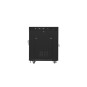 ARMARIO LANBERG RACK 19? 15U 800X1000 LCD PUERTA CRISTAL FLAT PACK NEGRO