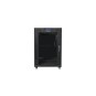 ARMARIO LANBERG RACK 19? 15U 800X1000 LCD PUERTA CRISTAL FLAT PACK NEGRO