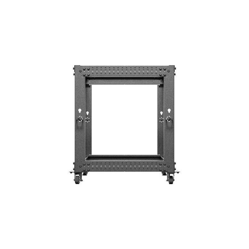 ARMARIO LANBERG ABIERTO RACK 19" 12U 600X600 AJUSTABLE HASTA 1100 NEGRO