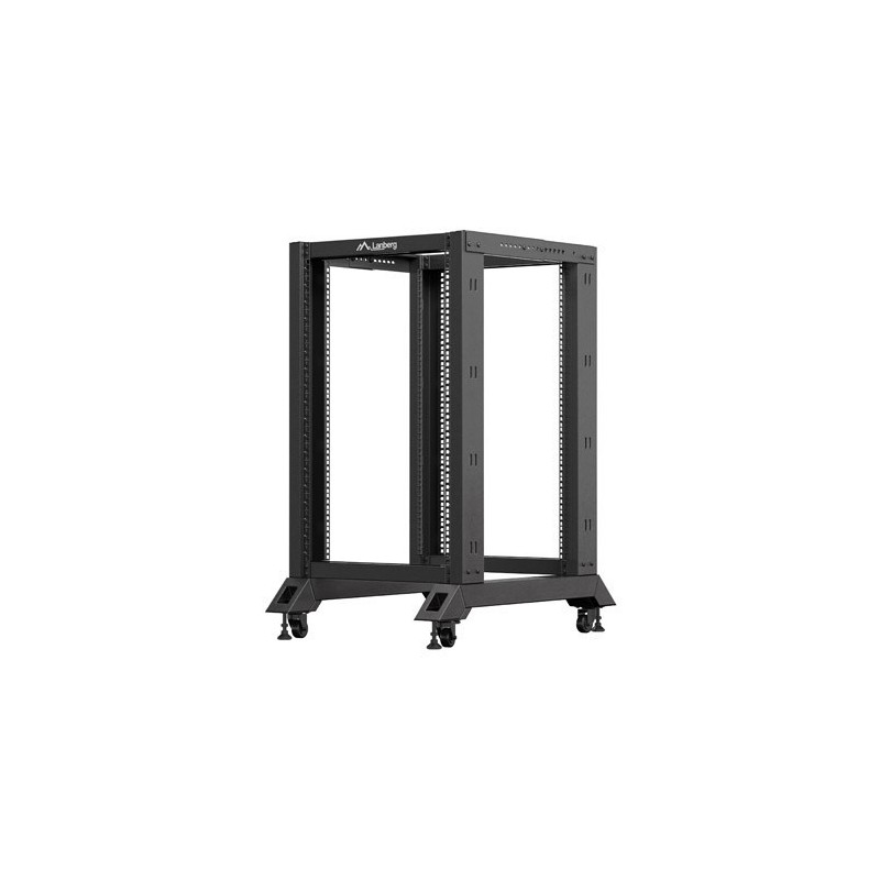 ARMARIO LANBERG ABIERTO RACK 19" 18U 600X800 NEGRO