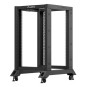 ARMARIO LANBERG ABIERTO RACK 19" 18U 600X800 NEGRO