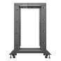 ARMARIO LANBERG ABIERTO RACK 19" 18U 600X800 NEGRO