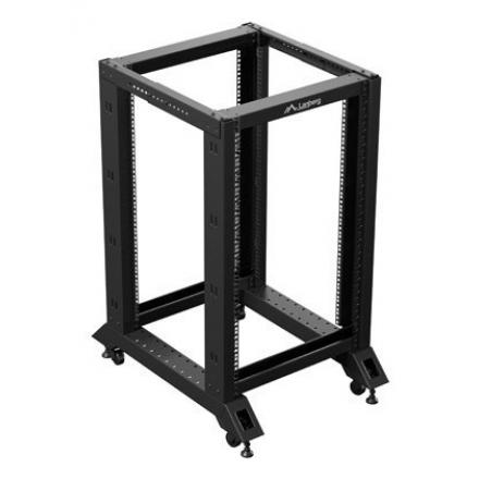 ARMARIO LANBERG ABIERTO RACK 19" 18U 600X800 NEGRO