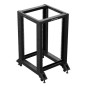 ARMARIO LANBERG ABIERTO RACK 19" 18U 600X800 NEGRO