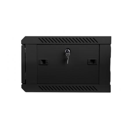 ARMARIO RACK LANBERG 4U 600X450X279 AUTO ENSAMBLADO 19" HASTA 60 KG NEGRO