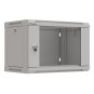 ARMARIO LANBERG MURAL RACK 19" 6U 540X350 FLAT PACK GRIS PUERTA CRISTAL