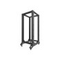 ARMARIO LANBERG ABIERTO RACK 19" 27U 600X800 NEGRO