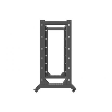 ARMARIO LANBERG ABIERTO RACK 19" 27U 600X800 NEGRO