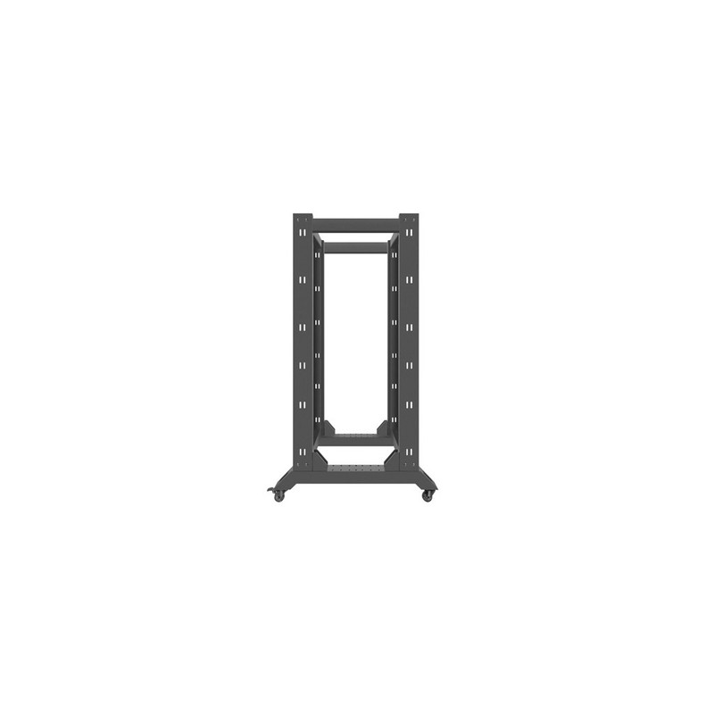 ARMARIO LANBERG ABIERTO RACK 19" 27U 600X800 NEGRO