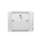 ARMARIO LANBERG MURAL RACK 19" 6U 600X450 FLAT PACK V2 PUERTA CRISTAL GRIS