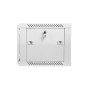 ARMARIO LANBERG MURAL RACK 19" 6U 600X450 FLAT PACK V2 PUERTA CRISTAL GRIS