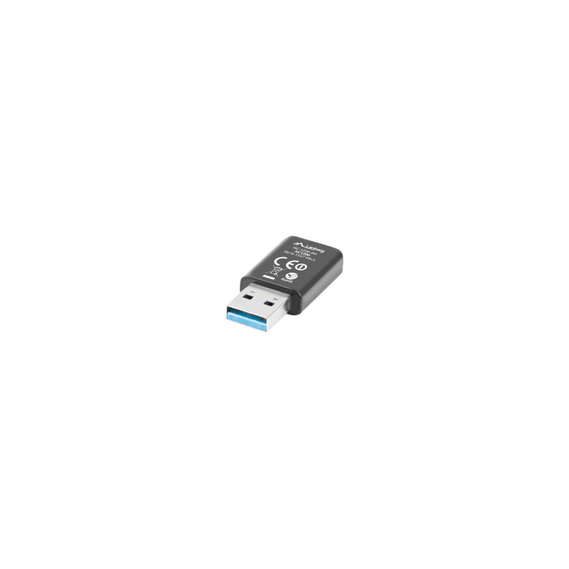 ADAPTADOR RED LANBERG USB WIFI 1200 MB/S DUAL BAND