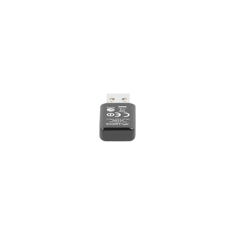 ADAPTADOR RED LANBERG USB WIFI 1200 MB/S DUAL BAND