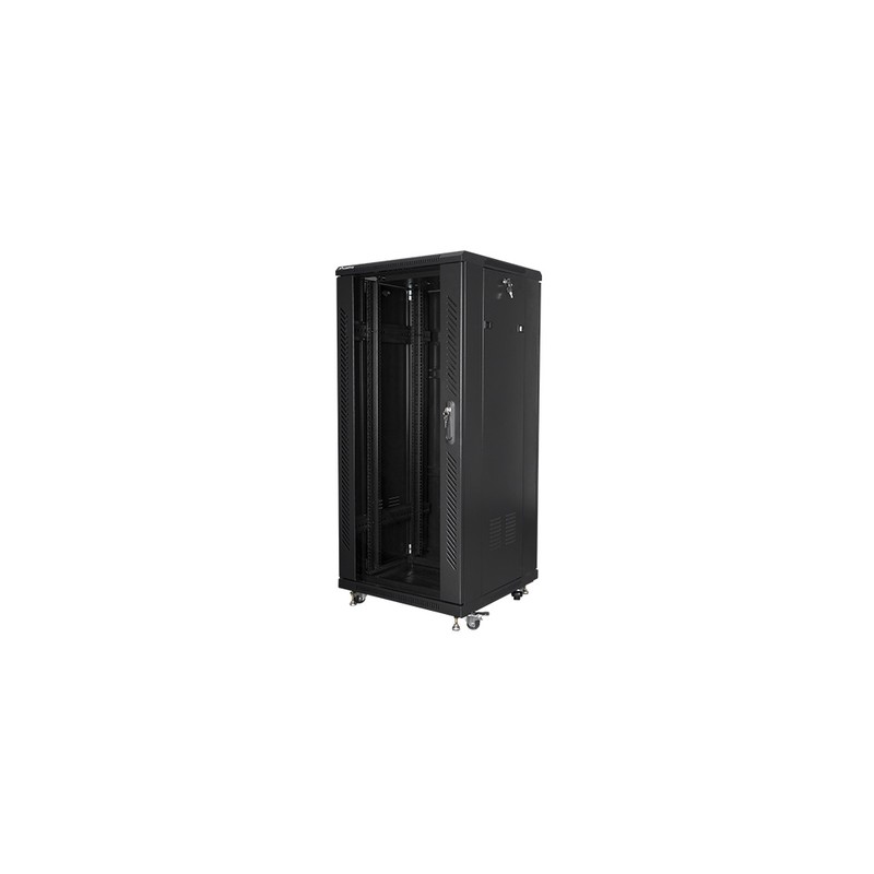 ARMARIO LANBERG RACK 19" 27U 600X600 FLAT PACK BLACK NEGRO