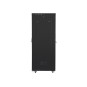 ARMARIO LANBERG RACK 19? 27U 800X1000 FLAT PACK NEGRO PUERTA PERFORADA CON LCD