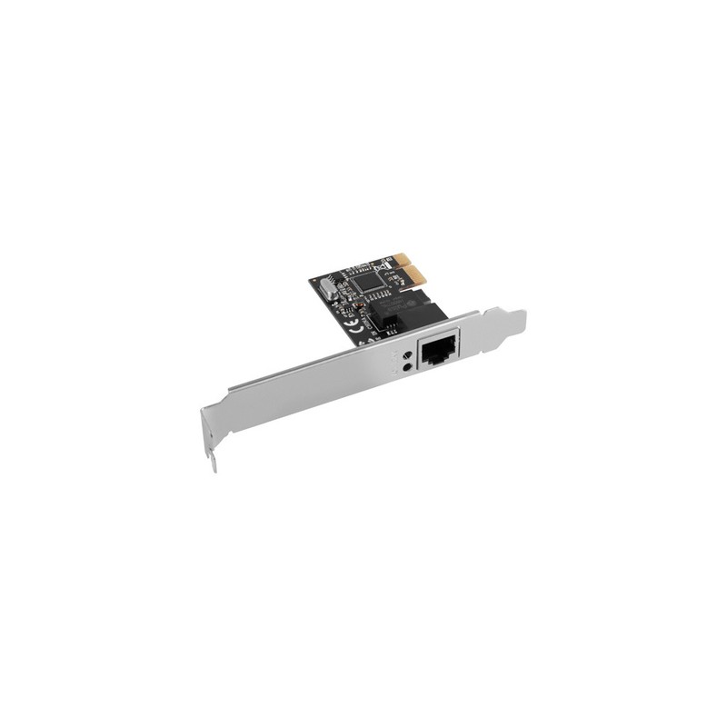 TARJETA RED LANBERG ETHERNET RJ45 PCI-E 1 PUERTO GIGABIT LP