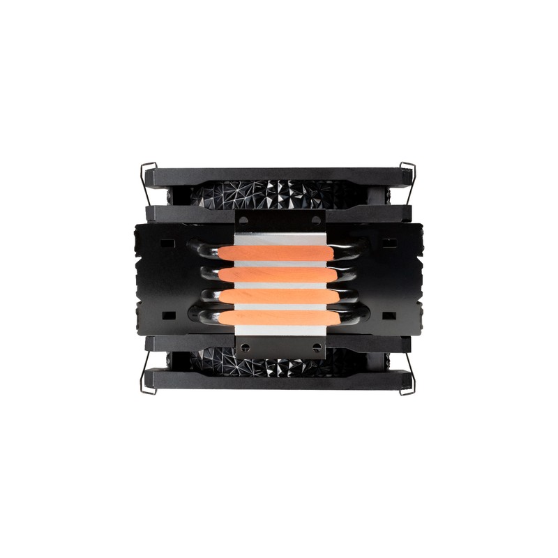 VENTILADOR CON DISIPADOR PARA CPU ABYSM SNOW IV 120mm COLOR NEGRO