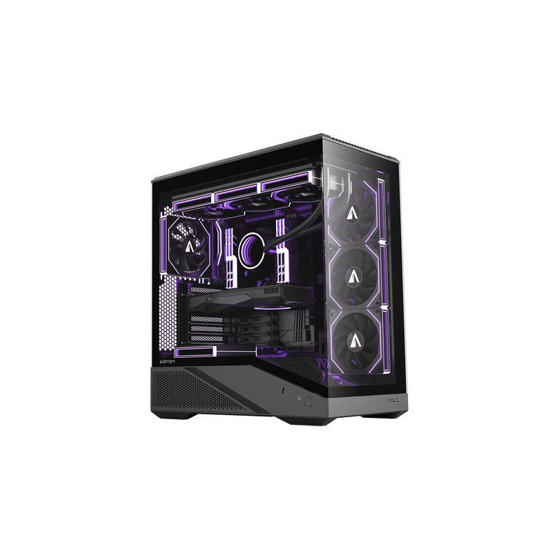 CAJA ATX SEMITORRE ABYSM ARIAN FRAME A400 BLACK 1x3.5" 1x2.5" USB-C GPU MAX 420mm