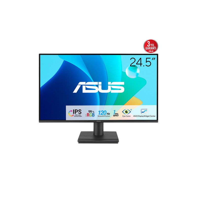 MONITOR 25" HDMI VGA ASUS VA259HGA IPS FHD 120Hz 1ms 350cd/m 2x1,2W VESA 100x100