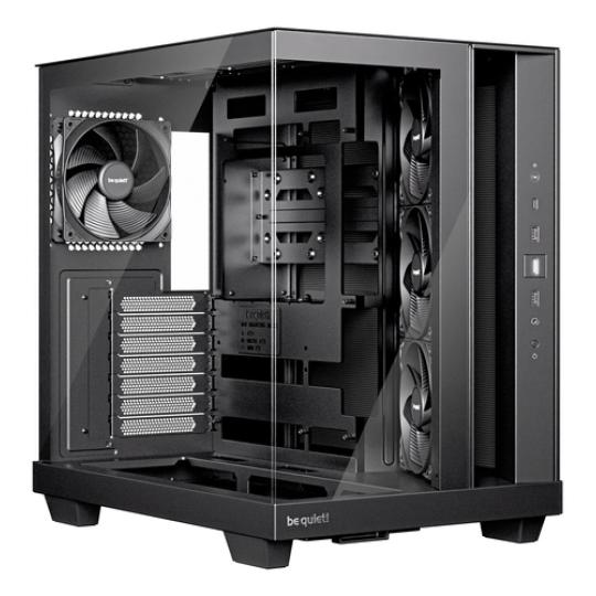CAJA BEQUIET LIGHT BASE 600 DX ATX SIN FUENTE ARGB NEGRO