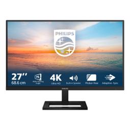 MONITOR 27" DP HDMI PHILIPS 27E1N1800AE/00 IPS UHD 3840 x 2160 60hz 4ms VESA 100x100 2x2W NEGRO