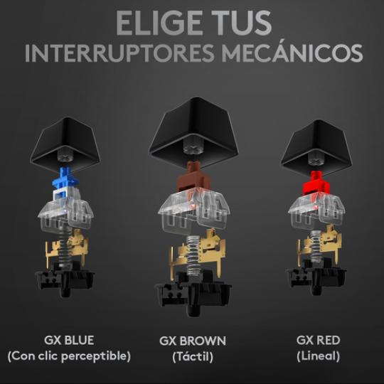 Logitech teclado gaming g512 carbon rgb