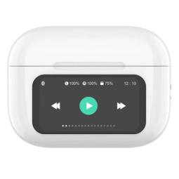 Celly auricular tws in-ear led display blanco