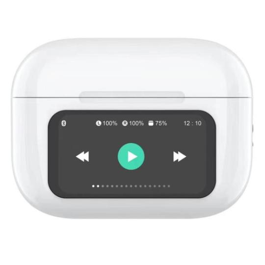 Celly auricular tws in-ear led display blanco