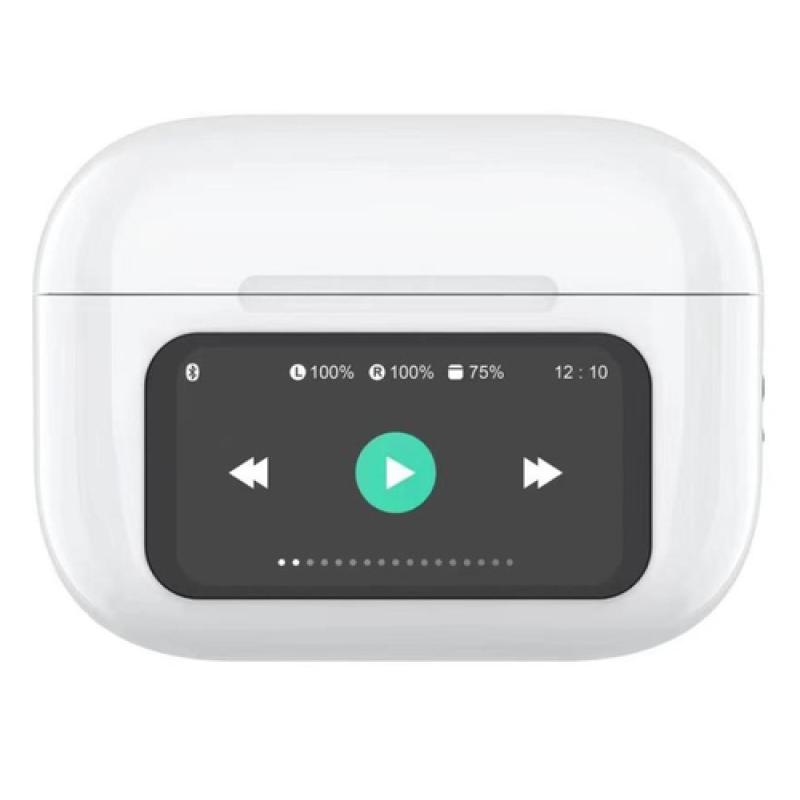 Celly auricular tws in-ear led display blanco