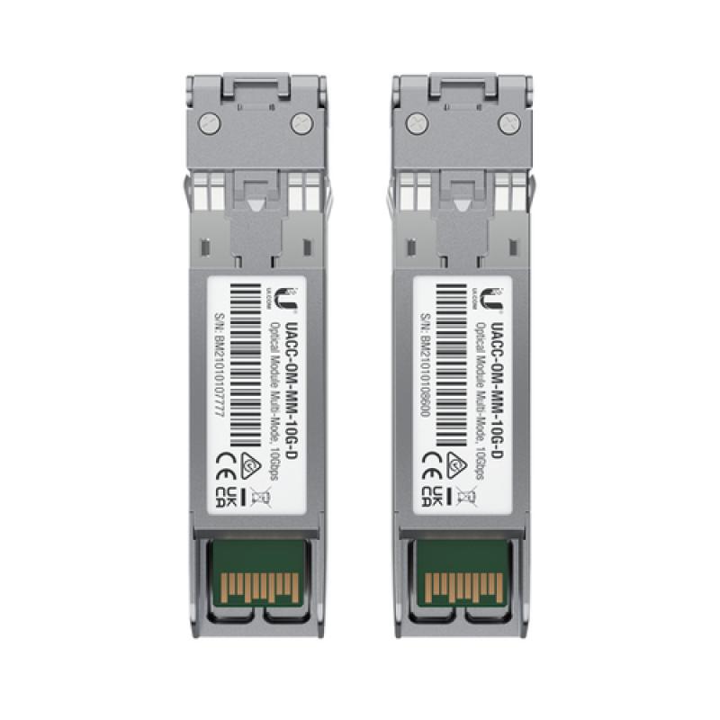 Ubiquiti uacc-om-mm-10g-d-2 modulo sfp+ multi modo