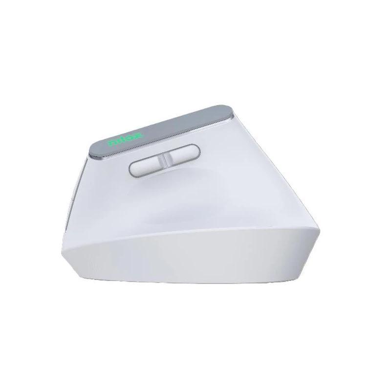 Nilox ratón wir vertical rec. silen 1600dpi blanco