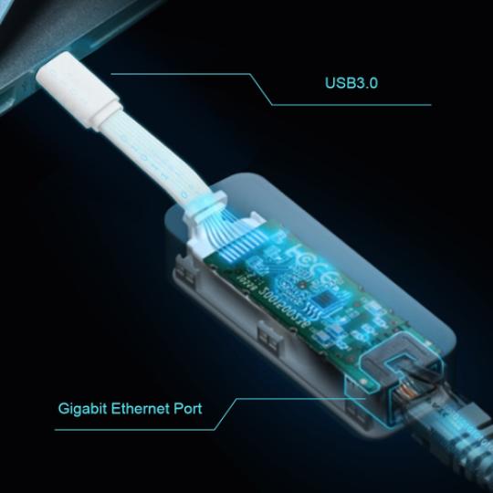 ADAPTADOR TP-LINK USB TYPE-C TO RJ45 GIGABIT