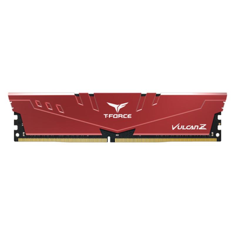 DDR4 TEAMGROUP T-FORCE VULCAN Z RED 8GB X1 3200 CL16-18-18-38 1.35V