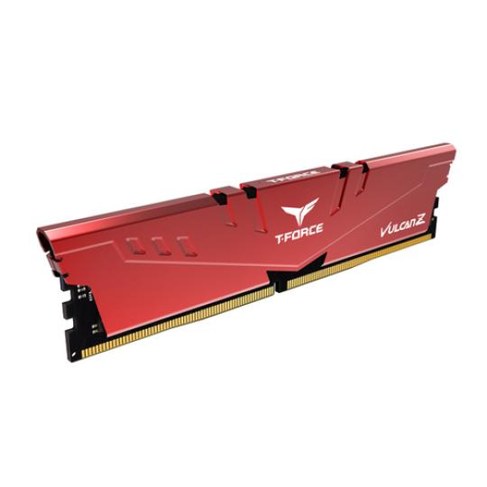 DDR4 TEAMGROUP T-FORCE VULCAN Z RED 8GB X1 3200 CL16-18-18-38 1.35V