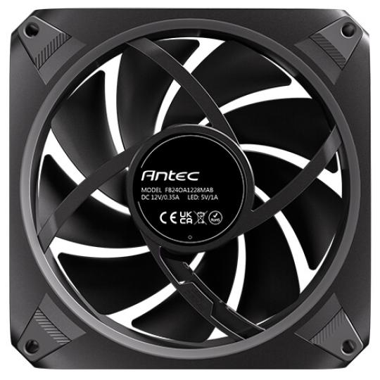 VENTILADOR CPU ANTEC ORBIT ARGB 3X VENT REVERSE 120MM RGB NEGRO