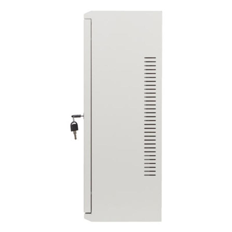 ARMARIO LANBERG MURAL RACK 19" 6U+3U 540X200 BAJO PERFIL GRIS ENSAMBLADO