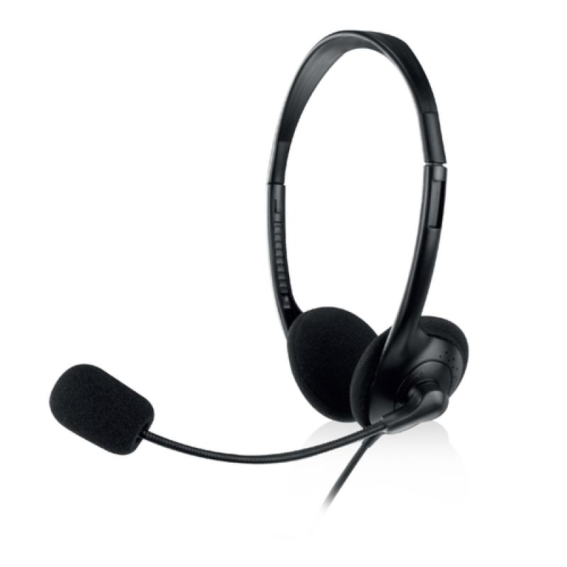 Ewent ew3568 auricular usb+micrófono cable 2,1m