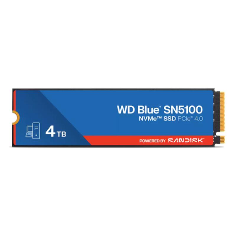 Wd blue sn5100 ssd 4tb nvme gen4 6700mb-s