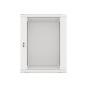 ARMARIO LANBERG MURAL RACK 19" 15U 600X600 FLAT PACK GRIS PUERTA CRISTAL