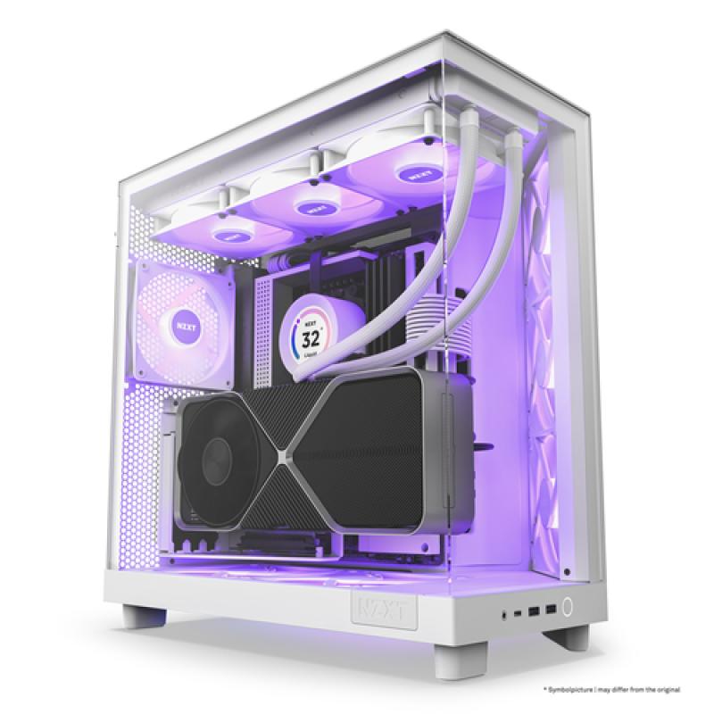 NZXT H6 Flow RGB Blanco