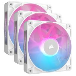 Corsair iCUE LINK RX120 RGB 120mm PWM Triple Pack Blanco