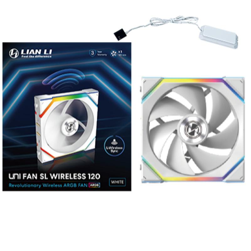 Lian Li Uni Fan SL ARGB 120mm Wireless Blanco
