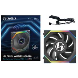 Lian Li Uni Fan SL LCD ARGB 120mm Wireless Negro