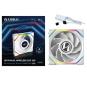 Lian Li Uni Fan SL120 Wireless LCD ARGB Reverse Blade 120mm Blanco