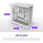 NZXT H9 Flow (2025) Blanco